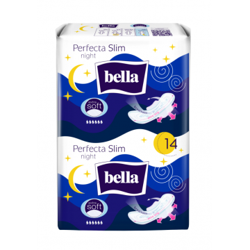 Absorbante Perfecta Slim Night Extra Soft, 14 bucati, Bella