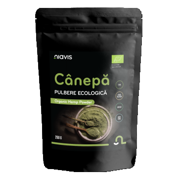Canepa Pulbere ecologica, 250g, Niavis Canepa Pulbere ecologica, 250g, Niavis