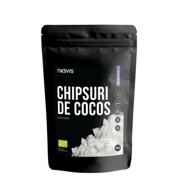 Chipsuri de cocos ecologice, 125g, Niavis