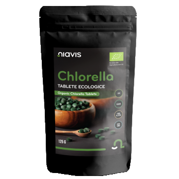 Chlorella Tablete ecologice, 125g, Niavis