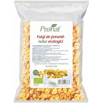 Fulgi de porumb Natur Bio, 250g, Pronat