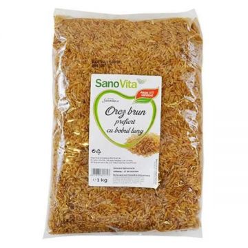 Orez brun prefiert, 1kg, SanoVita