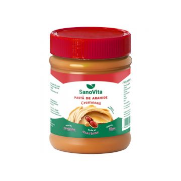Pasta de alune cremoasa, 375g, SanoVita