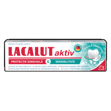 Pasta de dinti Protectie si Sensibilitate, 75ml, Lacalut