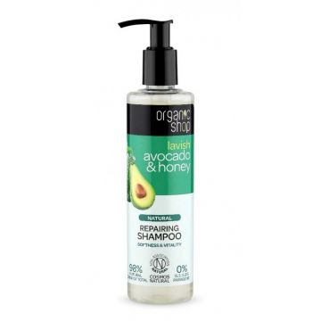 Sampon Bio Reparator cu Avocado si Miere, 280ml, Organic Shop