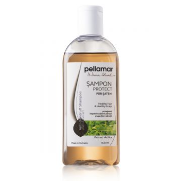 Sampon cu extract de nuc pentru par saten Beauty Hair, 250ml, Pell Amar