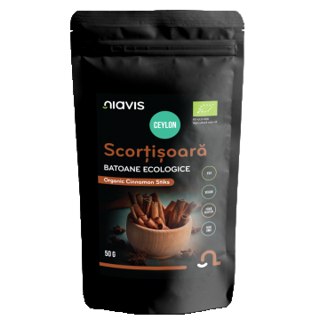 Scortisoara Ceylon Batoane ecologice, 50g, Niavis