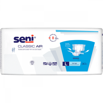 Scutece pentru adulti Classic Large, 30 bucati, Seni