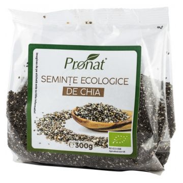 Seminte de chia Bio, 300g, Pronat