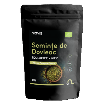 Seminte de dovleac ecologice, 250g, Niavis Seminte de dovleac ecologice, 250g, Niavis
