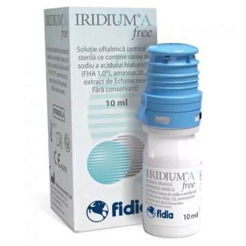 Solutie oftalmica Iridium A Free, 10ml, Fidia Farmaceutici