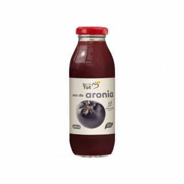 Suc de aronia, fara zahar, 300 ml, Dacia Plant