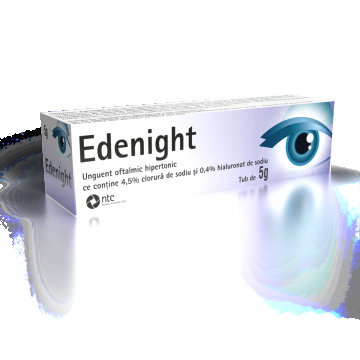 Unguent oftalmic Edenight, 5g, NTC
