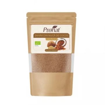 Zahar din flori de cocos Bio, 150g, Pronat