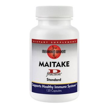 Maitake D-fraction Mushroom Wisdom, 120 capsule, Secom