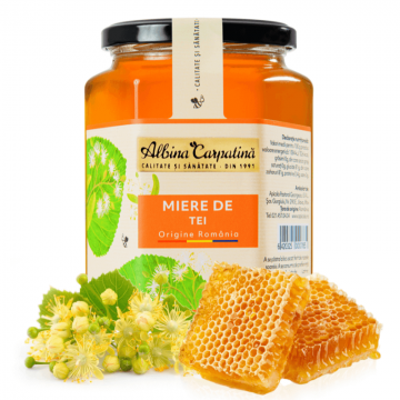 Miere de tei Albina Carpatina, 1 kg, Apicola Pastoral