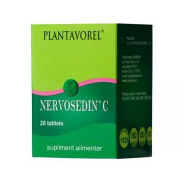 Nervosedin C, 20 tablete, Plantavorel
