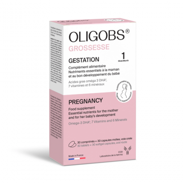 Oligobs Prenatal Omega 3, 30 comprimate + 30 capsule, Laboratoire CCD