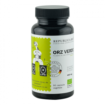 Orz verde 400 mg, 90 capsule, Republica Bio