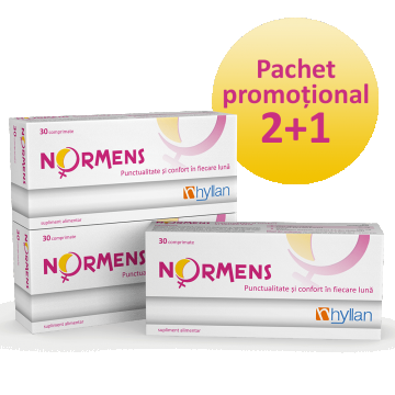 Pachet Normens (2 + 1), 30 comprimate, Hyllan