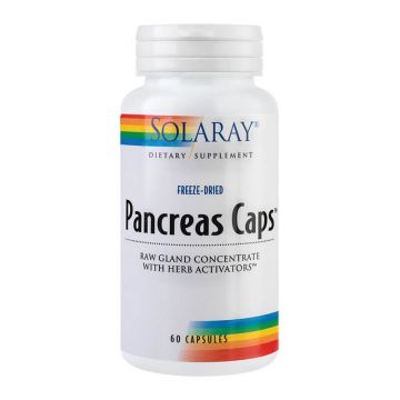 Pancreas Caps Solaray, 60 capsule, Secom