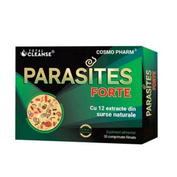 Parasites Forte, 30 comprimate, Cosmopharm