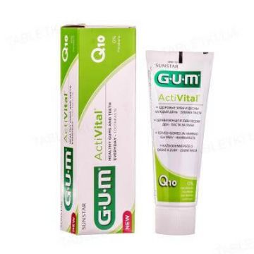 Pasta de dinti Activital, 75ml, Sunstar Gum