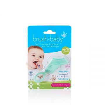 Periuta de dinti mesticabila pentru copii 10-36 luni, Brush Baby