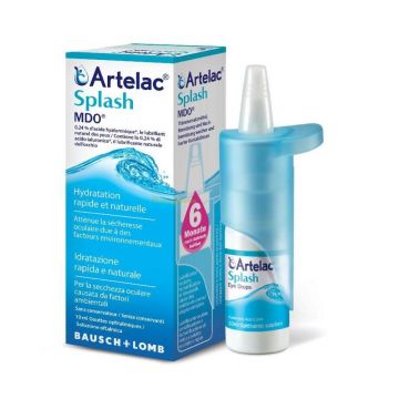 Picaturi oftalmice Artelac Splash MDO, 10 ml, Bausch Lomb