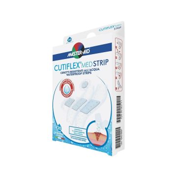Plasturi impermeabili Cutiflex Strip Master-Aid, 20 buc, Pietrasanta Pharma