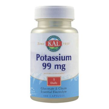 Potassiua 99 mg Kal, 100 capsule, Secom