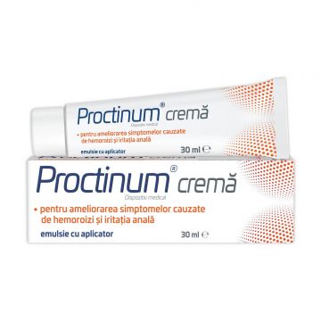 Proctinum cremă, 30 ml, Zdrovit