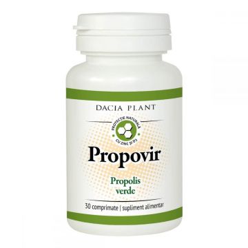 Propovir comprimate cu propolis verde, 30 comprimate, Dacia Plant