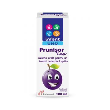 Prunisor Lax Sirop Infant Uno, 100 ml, Solacium Pharma
