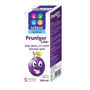 Prunisor Lax Sirop Infant Uno, 100 ml, Solacium Pharma