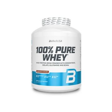 Pudra protecica 100% Pure Whey  Biotech USA Ciocolata, 2270 g