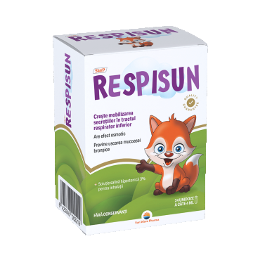 Respisun soluție salină hipertonică 3%, 24 doze, Sun Wave Pharma