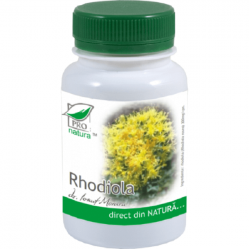 Rhodiola, 60 capsule, Pro Natura