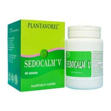 Sedocalm V, 40 tablete, Plantavorel