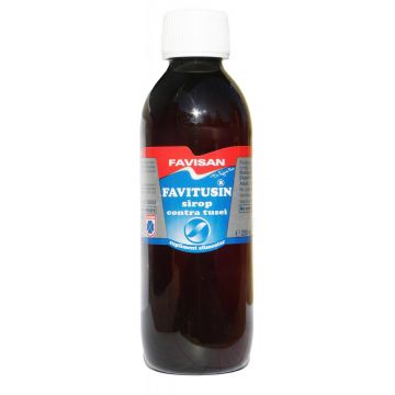 Sirop contra tusei Favitusin, 250 ml, Favisan