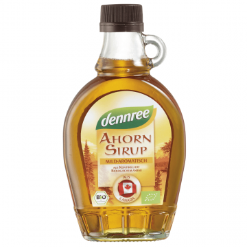 Sirop de artar Grad A Eco, 250 ml, Dennree