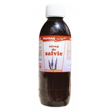 Sirop de salvie, 250 ml, Favisan