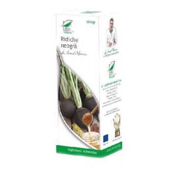 Sirop din Ridiche Neagră , 100 ml, Pro Natura