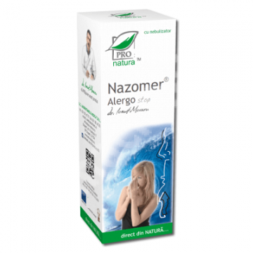 Spray nazal Nazomer Alergo Stop, 50 ml, Pro Natura