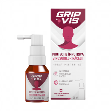 Spray pentru gat GripVis, 20 ml, Berlin Chemie
