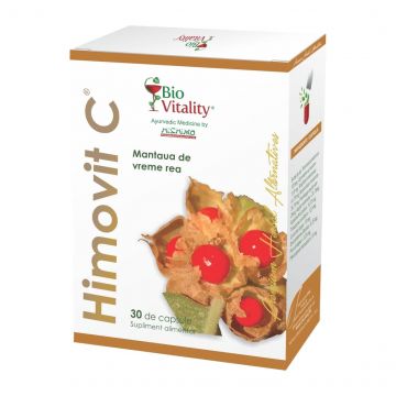 Stimulator imunitar adaptogen Himovit C, 30 capsule, Bio Vitality