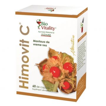 Stimulator imunitar adaptogen Himovit C, 60 capsule, Bio Vitality