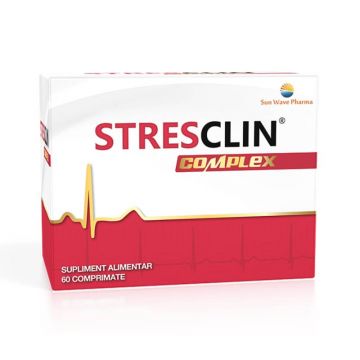 Stressclean Complex, 60 comprimate, Sun Wave Pharma