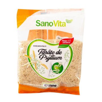 Tarate de Psyllium, 150 g, Sanovita