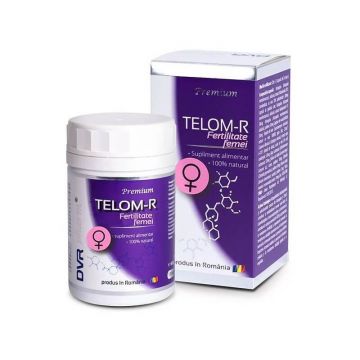 Telom-R Fertilitate Femei, 120 cspsule, DVR Pharm
